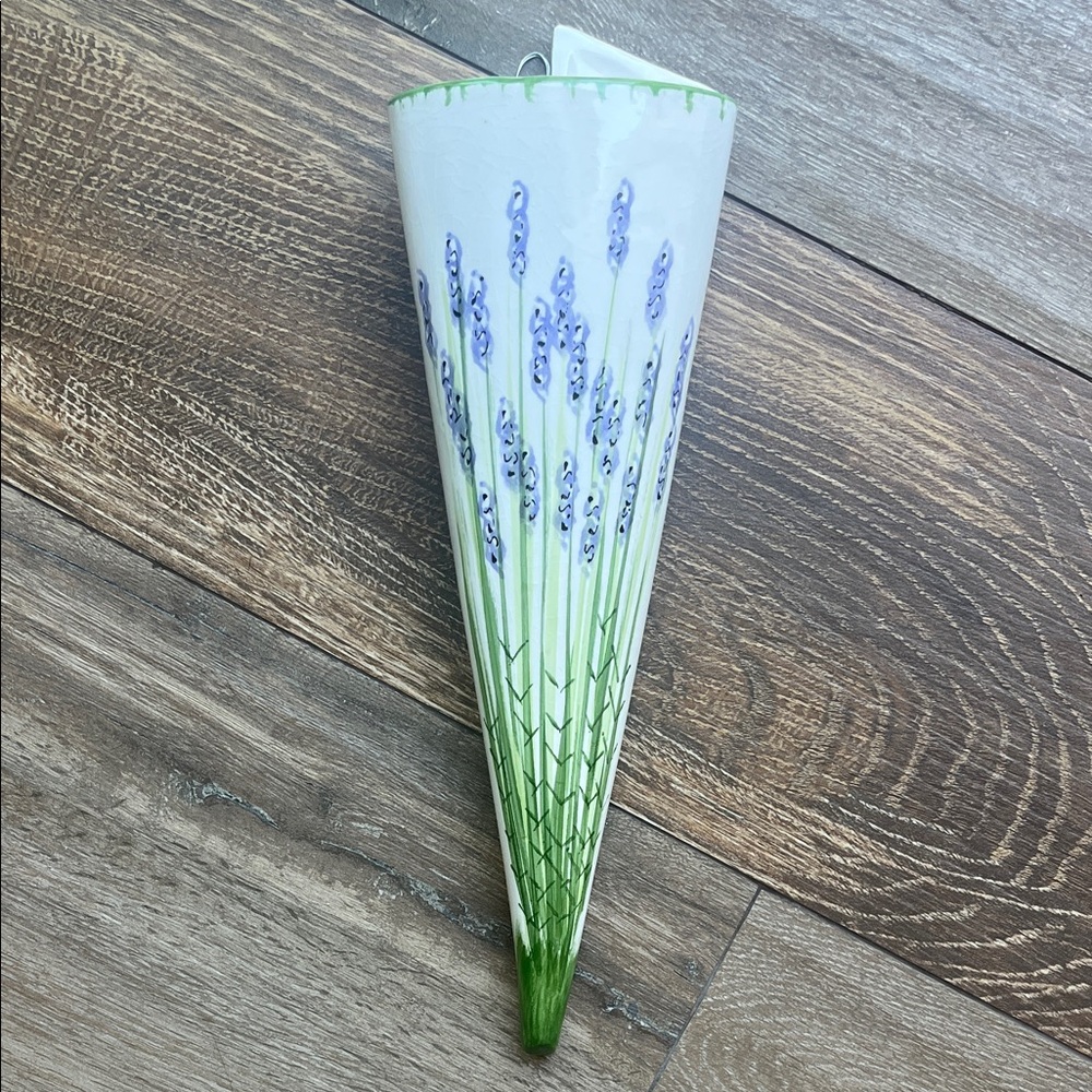 Lavender Wall Vase